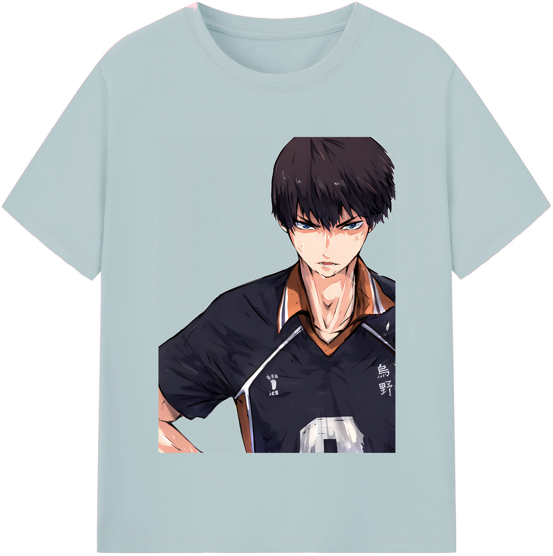 （画像用） ハイキュー!! Haikyu!! 綿100％半袖Tシャツ（フロントプリント）